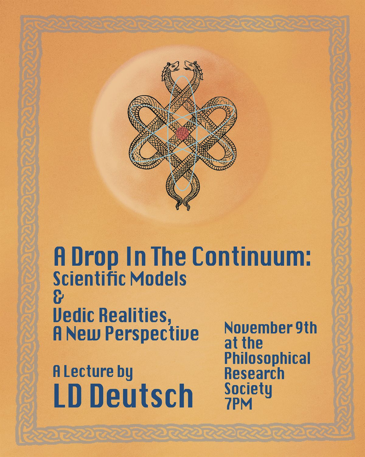 A Drop in the Continuum: A Lecture by LD Deutsch, 11 January | Event in Los Angeles | AllEvents