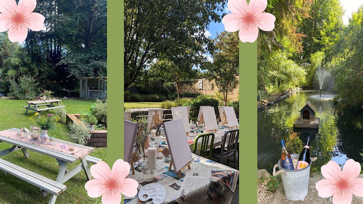Summer Paint, Sip & Eat Retreat, 12 July | Event in Woking | AllEvents