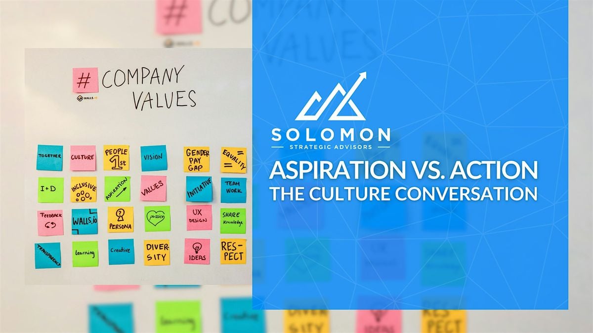 Aspiration Vs. Action: The Culture Conversation, 18 September | Event in Oklahoma City | AllEvents