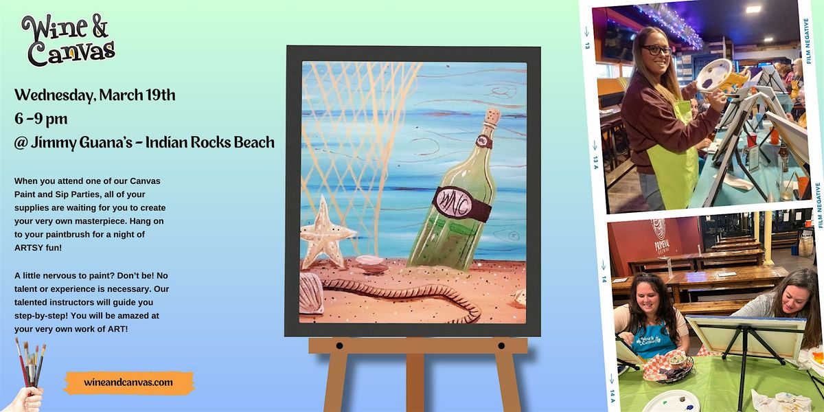 Indian Rocks Paint & Sip – By The Beach, 14 May | Event in Indian Rocks Beach | AllEvents