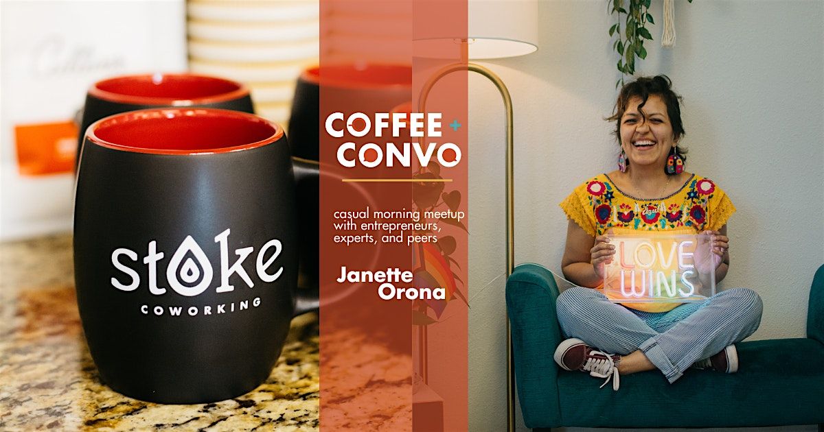 Coffee + Convo with Janette Orona M.S., LPC, 24 June | Event in Denton | AllEvents