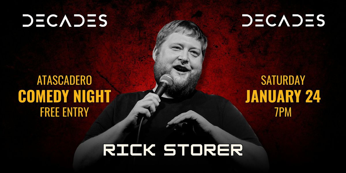 Atascadero Comedy Night with Rick Storer (Netflix)