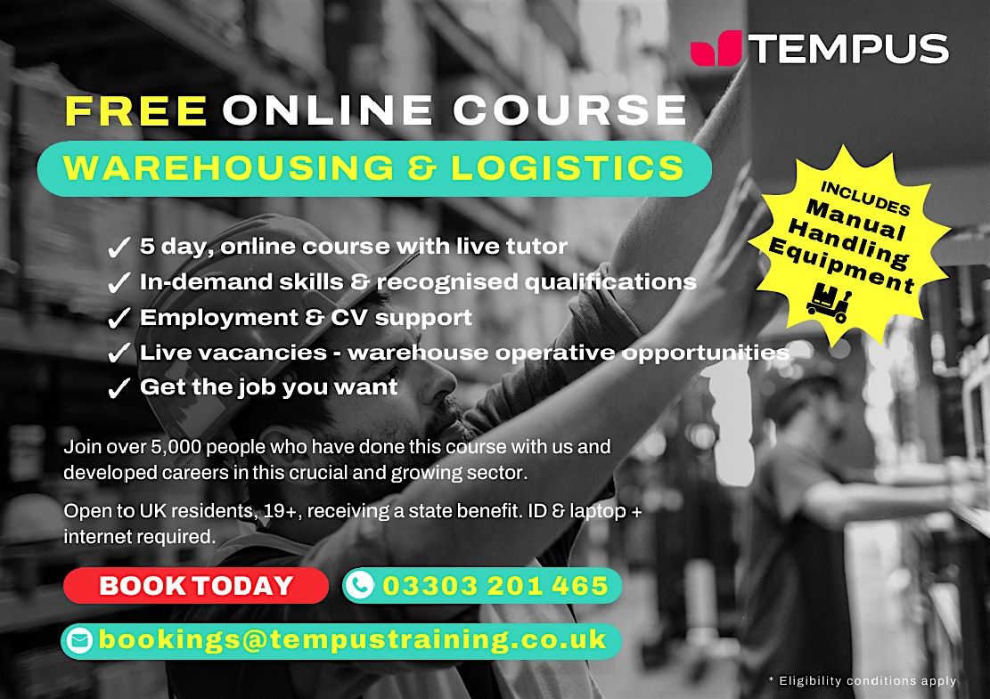 Warehousing & Logistics programme - Chichester | Event in Chichester | AllEvents