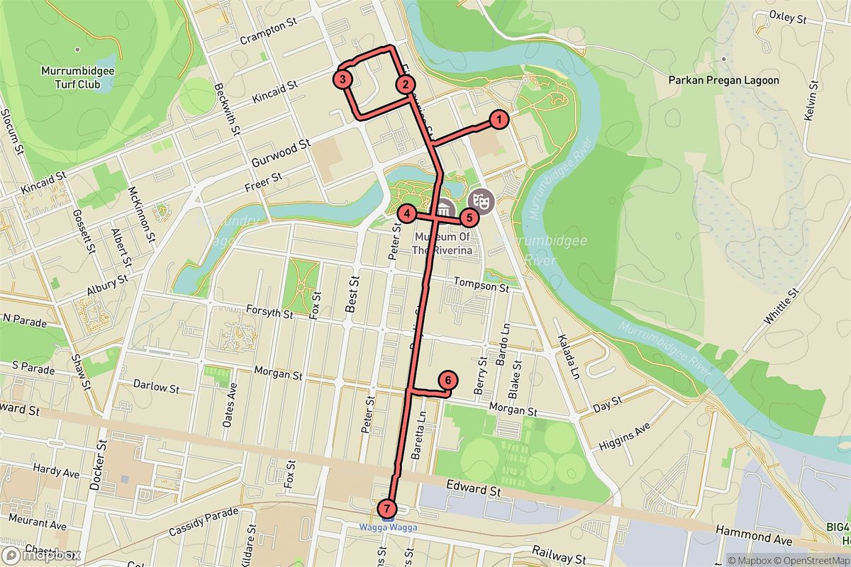 Wagga Wagga Audio Tour: Heritage Walk and Art Exploration in Wagga Wagga | Event in Wagga Wagga | AllEvents