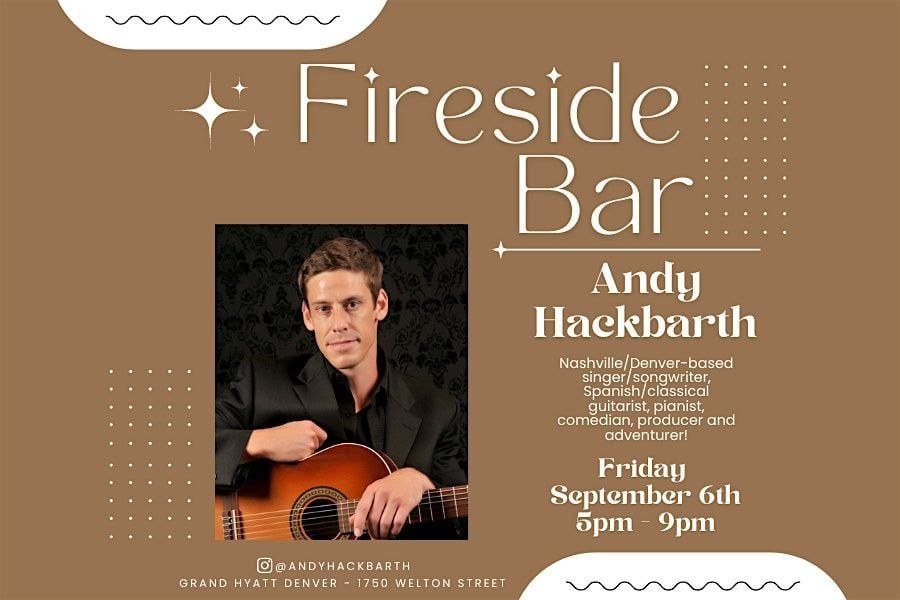 Live Music at Fireside | The Bar - Featuring Andy Hackbarth, 25 June | Event in Denver | AllEvents