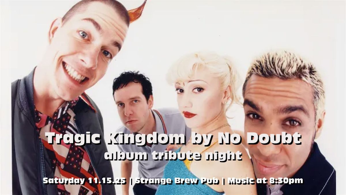 Tragic Kingdom by No Doubt album tribute night, 15 November | Event in Norwich | AllEvents