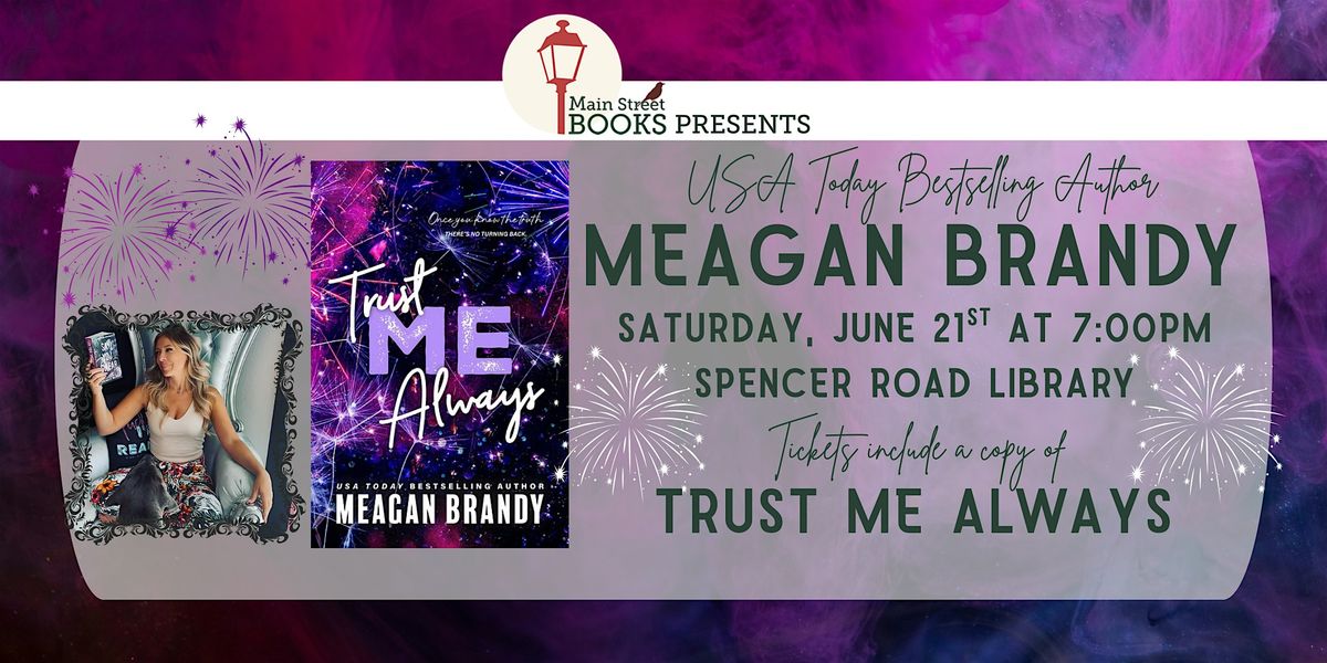 Meagan Brandy- TRUST ME ALWAYS, 21 June | Event in St. Peters | AllEvents