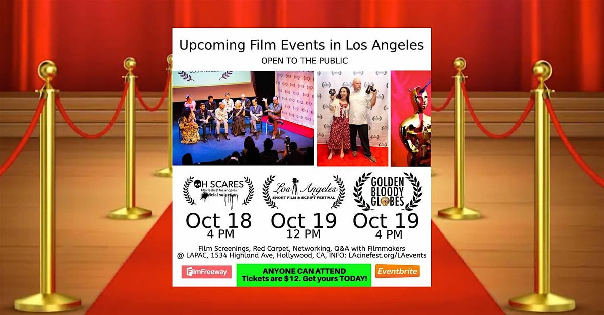 Three Film Events in Los Angeles, Oct 18-19, 2025, 18 October | Event in Los Angeles | AllEvents