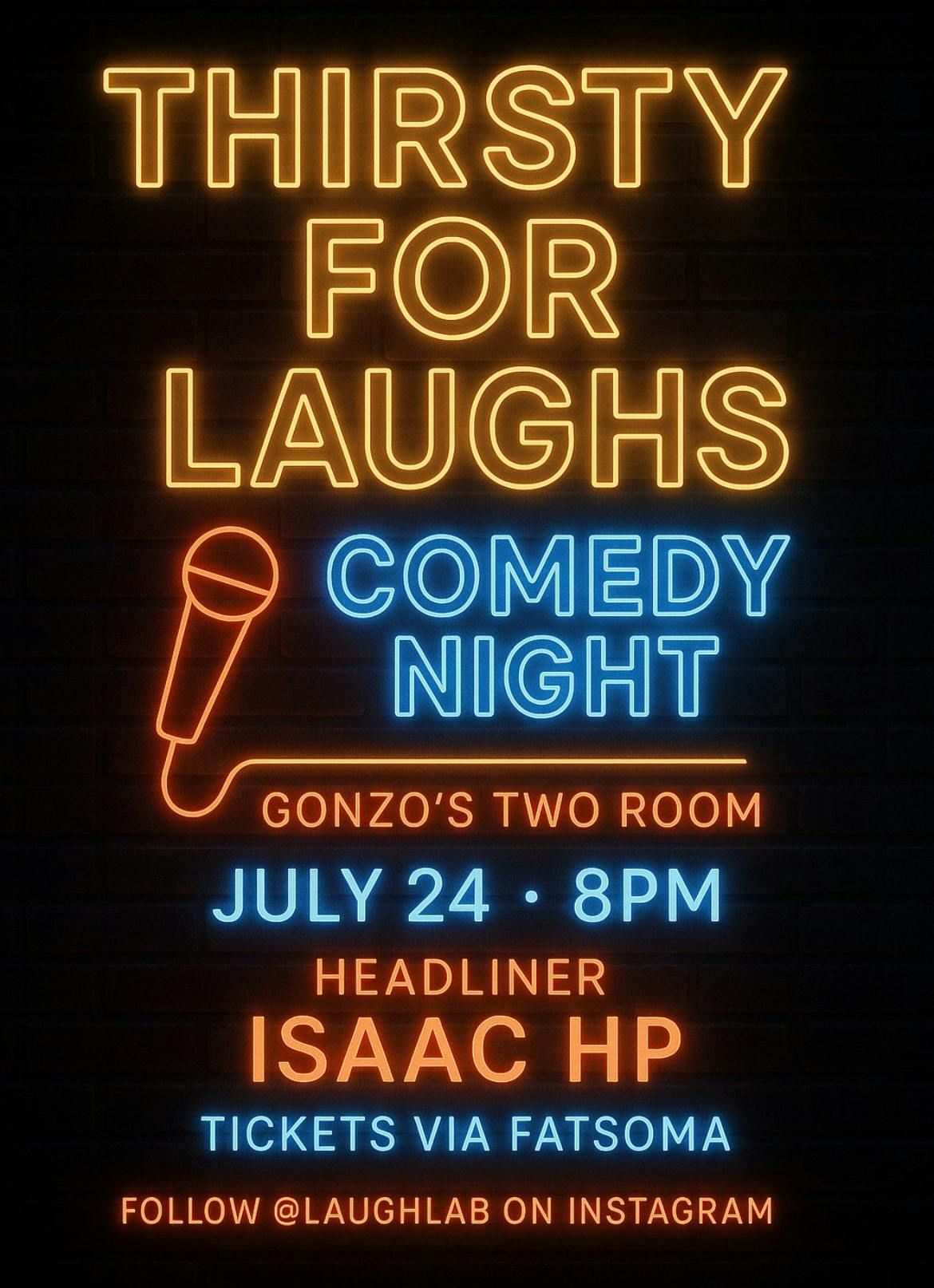Thirsty For Laughs, 24 July | Event in Norwich | AllEvents