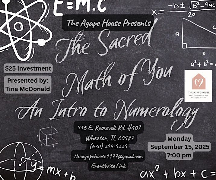 ✨ The Sacred Math of You: An Intro to Numerology ✨, 15 September | Event in Wheaton | AllEvents
