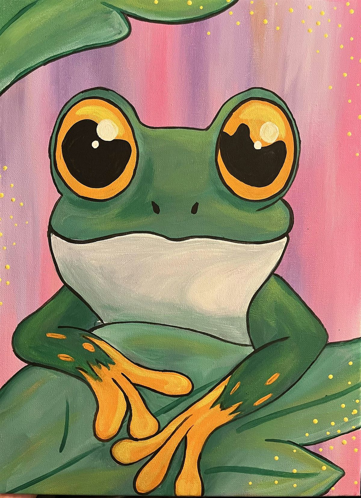 Let's Paint! Tree Frog, 24 August | Event in Hampton | AllEvents