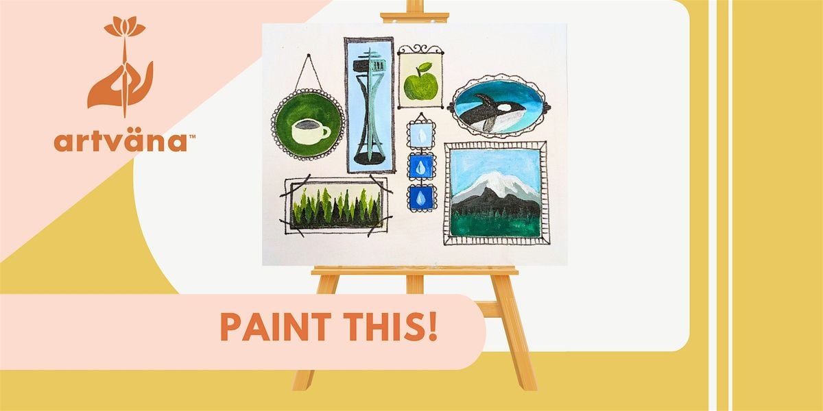 Artvana Paint & Sip art class at Top Rung Brewing Lacey September 2025, 16 September | Event in Lacey