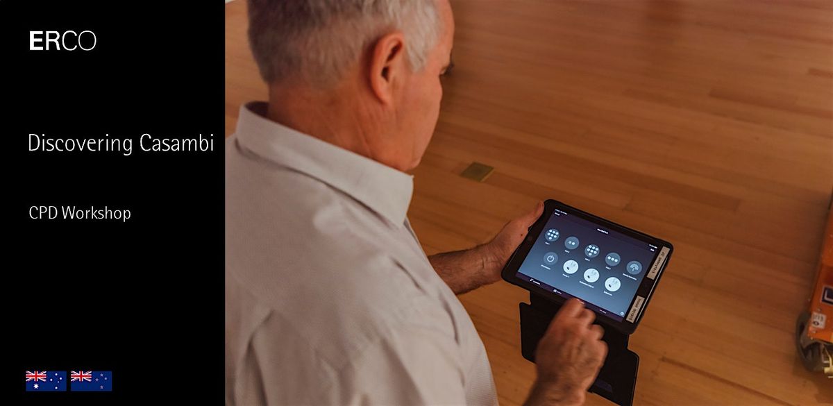 ERCO Discovering Casambi CPD Workshop (3pts), 26 August | Event in North Sydney | AllEvents