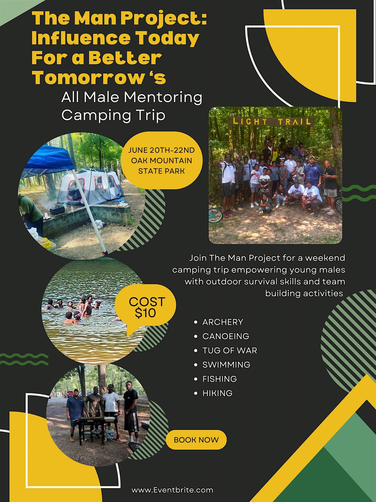 The Man Project’s All Male Mentoring Camping Trip, 20 June | Event in Pelham | AllEvents
