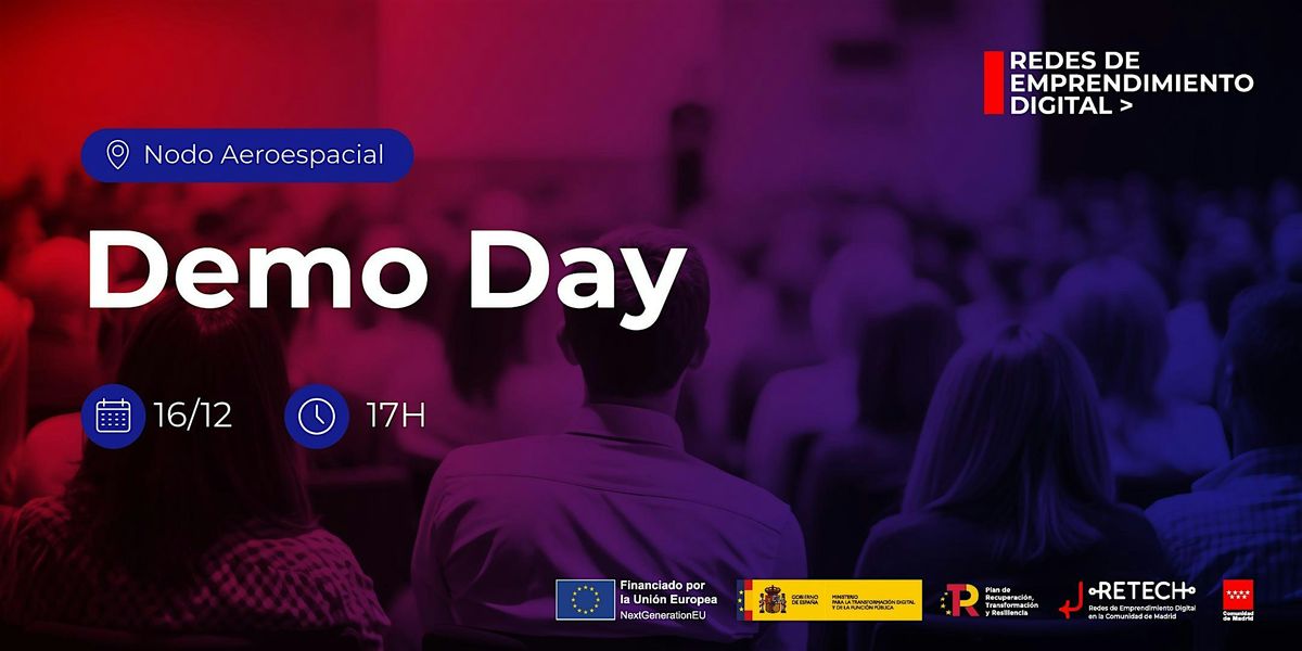 Demo Day, 16 December | Event in Tres Cantos | AllEvents