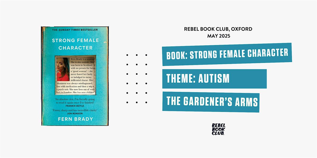 Rebel Book Club Oxford x Autism, 27 May | Event in Oxford | AllEvents
