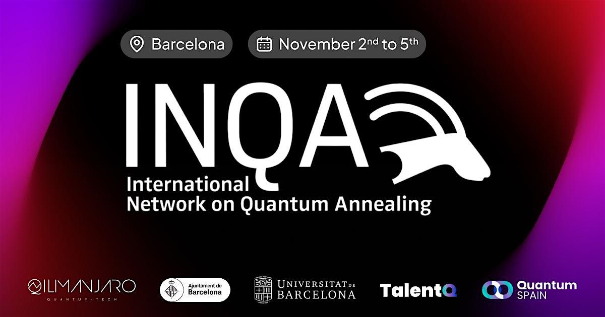 INQA Conference 2025 | International Network on Quantum Annealing, 3 November | Event in Barcelona | AllEvents