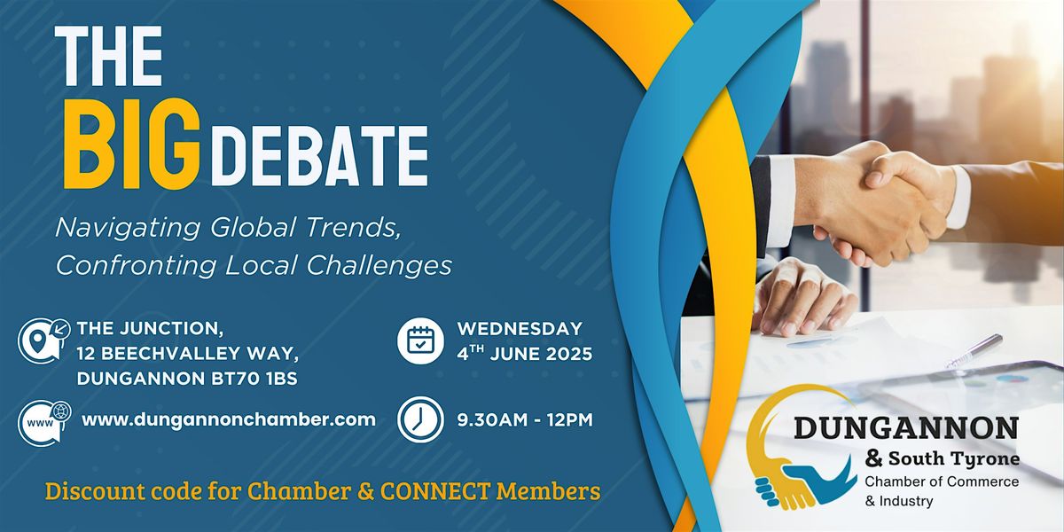 The Big Debate – A Critical Moment for Local Businesses, 4 June | Event in Dungannon | AllEvents