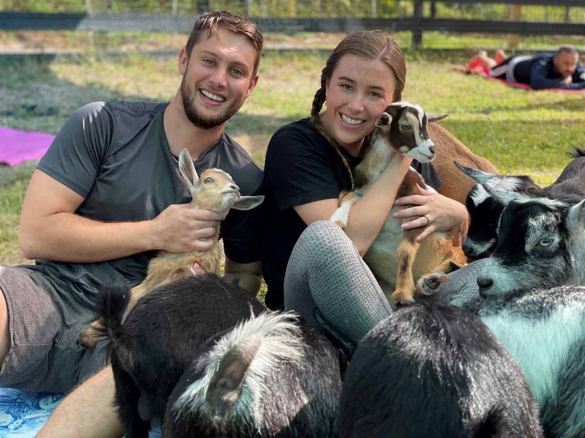 Fun Goat Yoga with Baby Goats, Farm Tour, Unique Attraction in Palm Beach, 30 August | Event in Loxahatchee