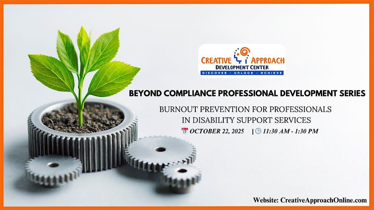 Burnout Prevention for Professionals in Disability Support Services, 22 October | Event in Henrico | AllEvents