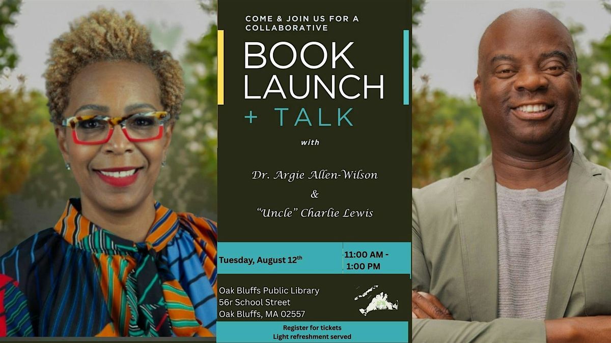A Morning of Legacy, Lifestyle & Liberation: A Book Launch + Fireside Chat, 12 August | Event in Oak Bluffs