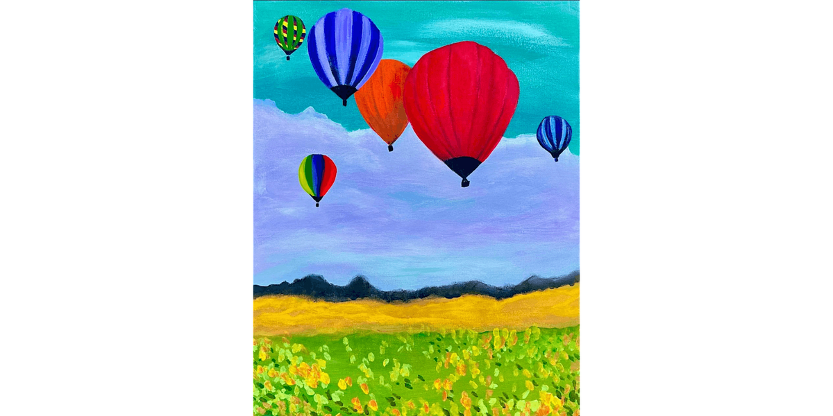 Hot Air Balloons - Paint and Sip in Indianapolis | Classpop!™, 9 December | Event in Indianapolis | AllEvents