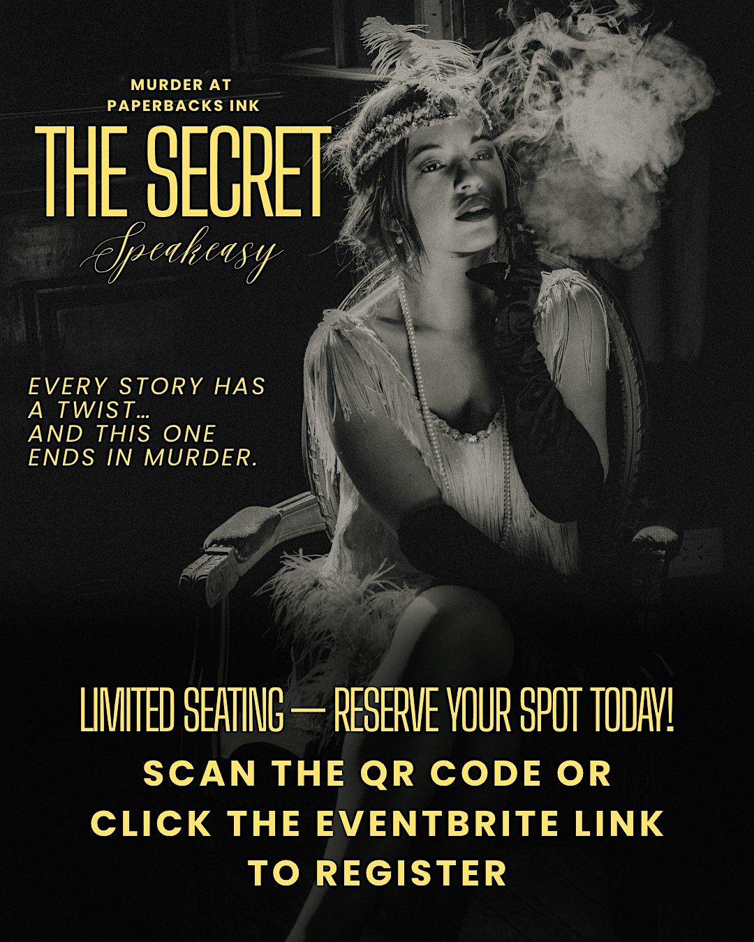 M**der at Paperbacks Ink: The Secret Speakeasy, 10 January | Event in Newport News | AllEvents
