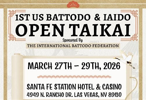 US Battodo and Iaido Open Taikai, 27 March | Event in Las Vegas | AllEvents