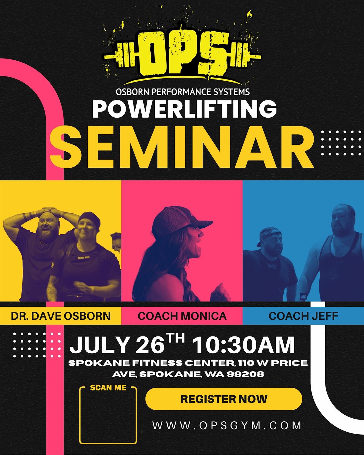 OPS Powerlifting Seminar- presented by New Gold Performance, 26 July | Event in Spokane Valley | AllEvents