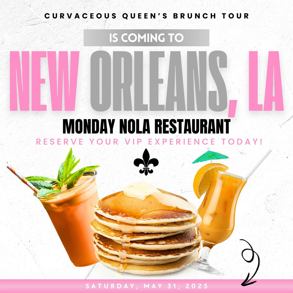 Curvaceous Queen's Brunch Tour, 31 May | Event in New Orleans | AllEvents