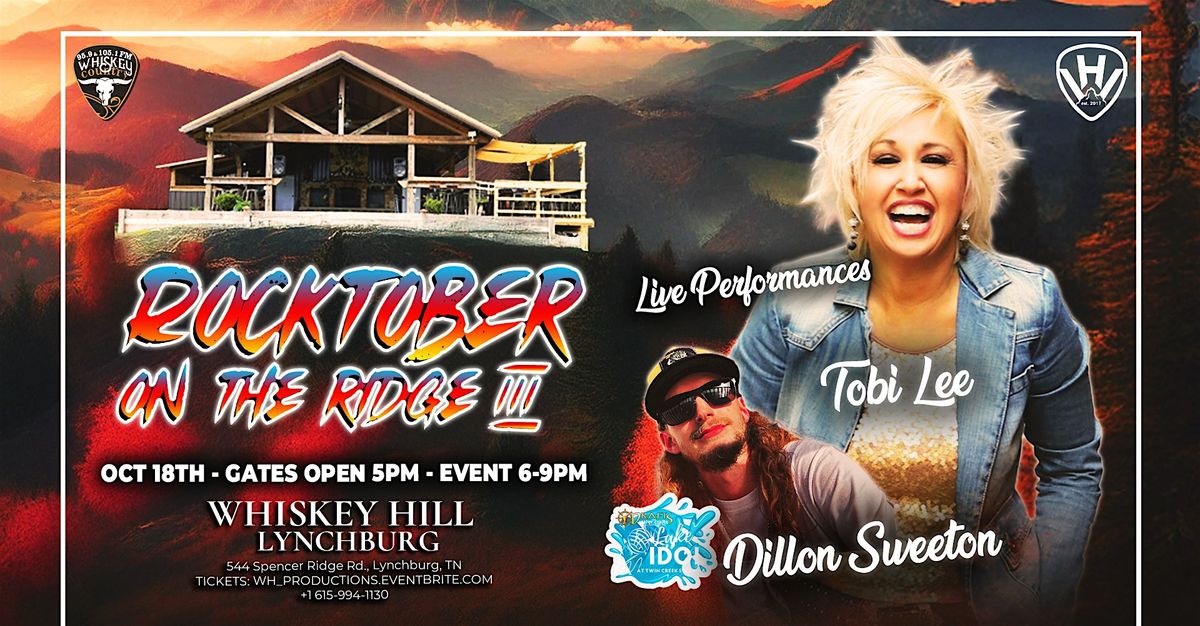Whiskey Hill Lynchburg: Rocktober On The Ridge III, 18 October | Event in Lynchburg | AllEvents