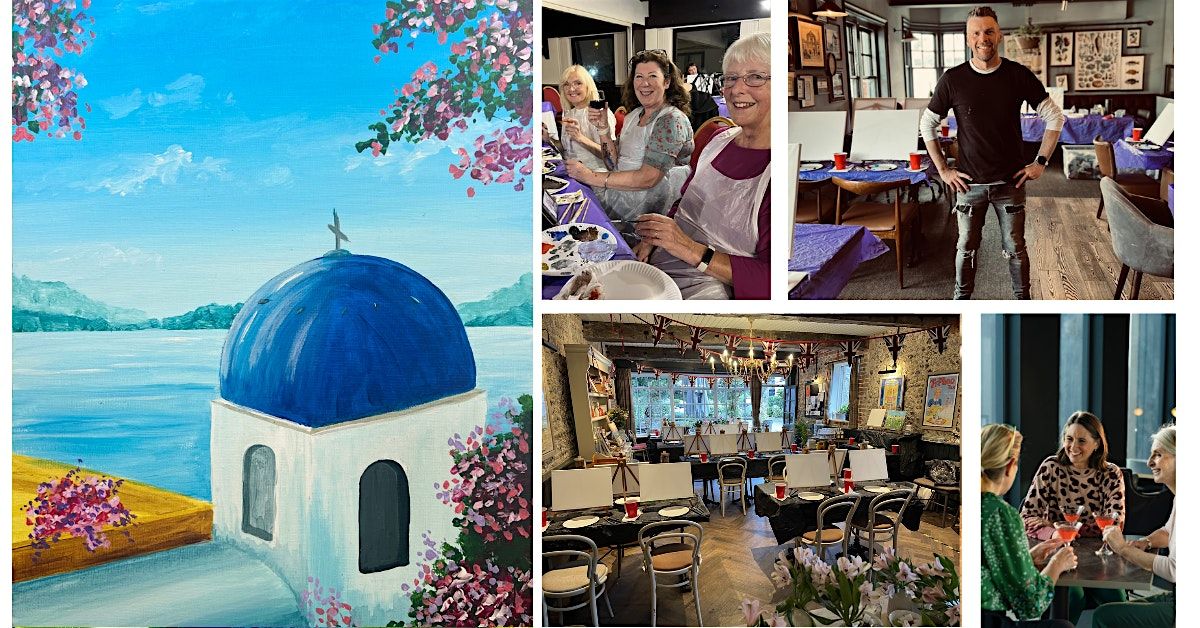 Paint Night - Worthing - 'Santorini', 27 January | Event in Worthing | AllEvents
