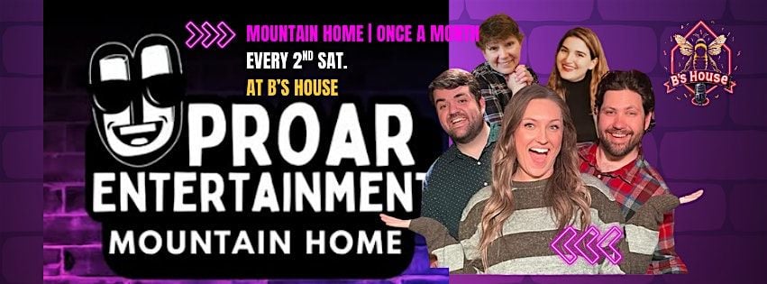 Comedy Improv | Uproar Entertainment at B's House | 2nd Sat of every month | Event in Mountain Home | AllEvents