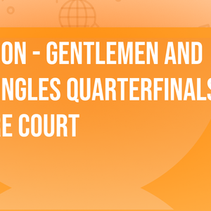 Wimbledon - Gentlemen and Ladies Singles Quarterfinals at Centre Court
