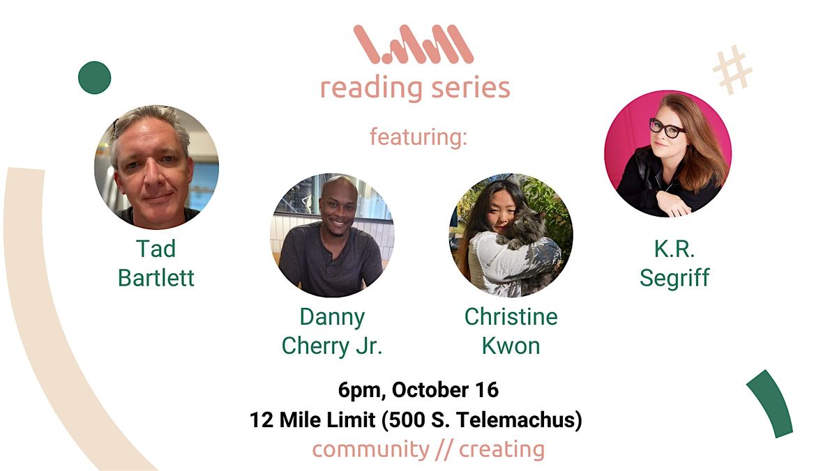 LMNL ft. Tad Bartlett, Danny Cherry Jr., Christine Kwon, & K.R. Segriff!, 16 October | Event in New Orleans