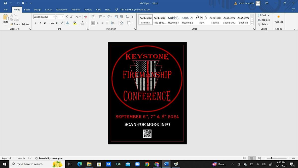 Keystone Firemanship Conference 2025, 17 October | Event in Hazleton | AllEvents