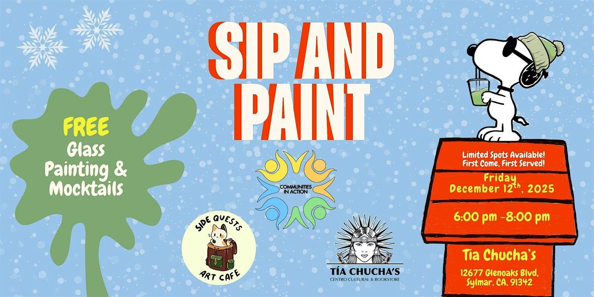Sip and Paint, 12 December | Event in Los Angeles | AllEvents