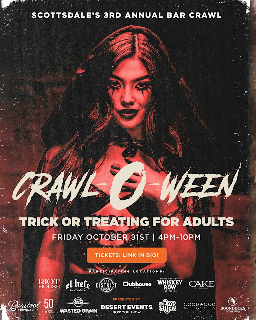 Scottsdale's Annual Halloween Crawl, 31 October | Event in Scottsdale | AllEvents