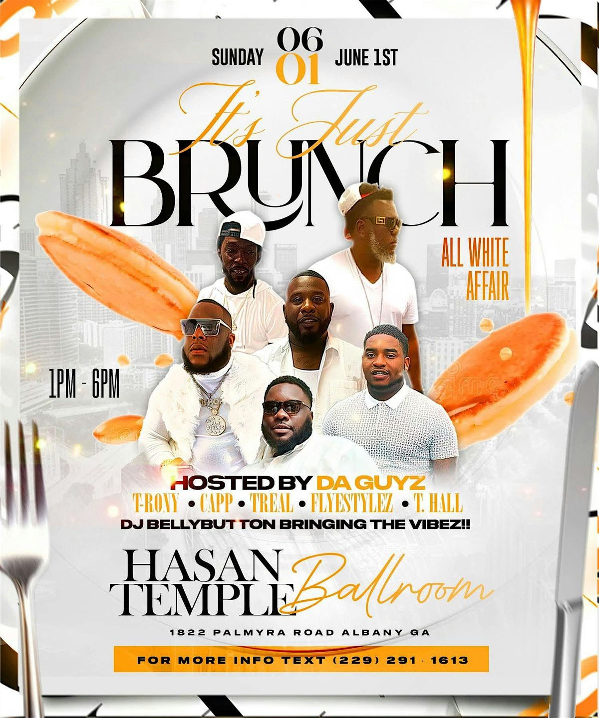 It’s Just Brunch, 1 June | Event in Albany | AllEvents