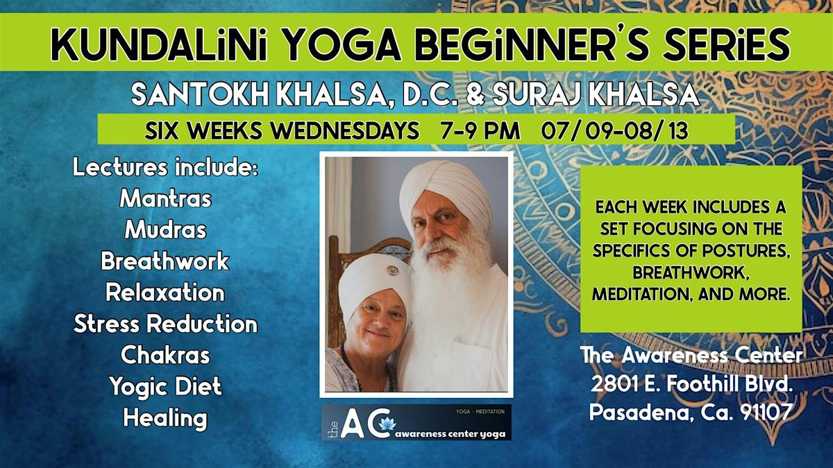 ✨ Kundalini Yoga  6 Week Beginner's Series✨ | Event in Pasadena | AllEvents