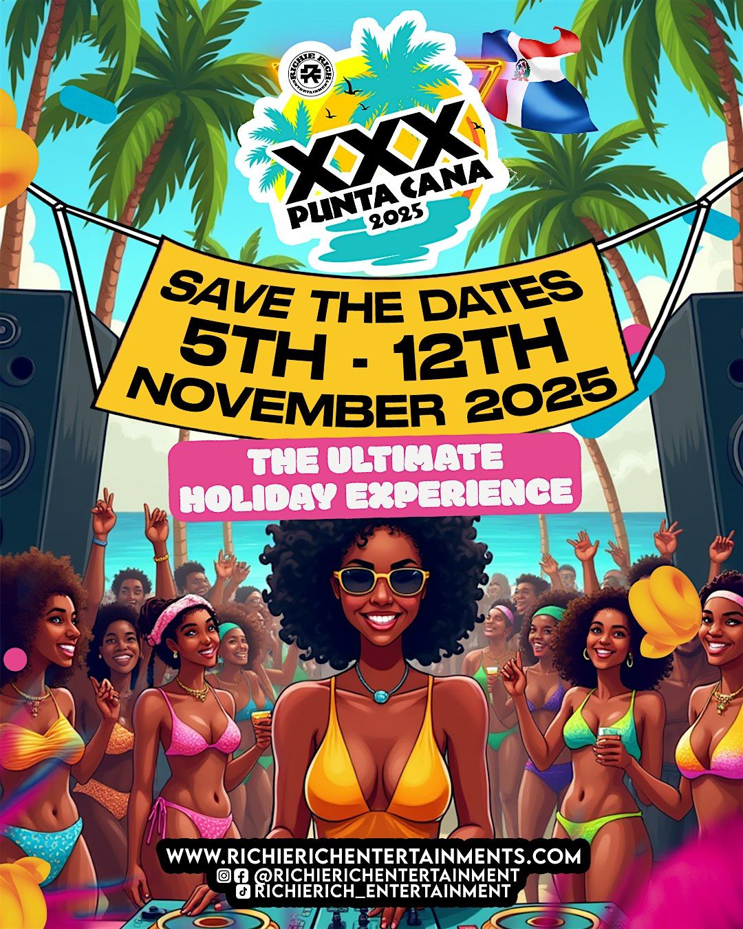 XXX PUNTA CANA 2025, 5 November | Event in Punta Cana | AllEvents
