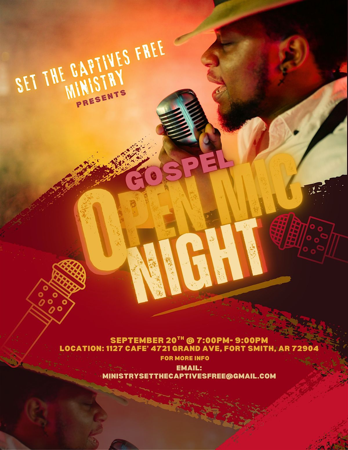 Gospel Open Mic Night, 20 September | Event in Fort Smith | AllEvents