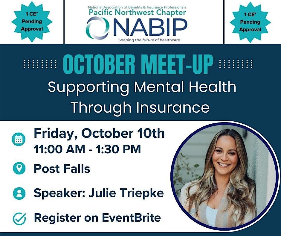 NABIP Chapter - OCT Meetup, 10 October | Event in Post Falls | AllEvents