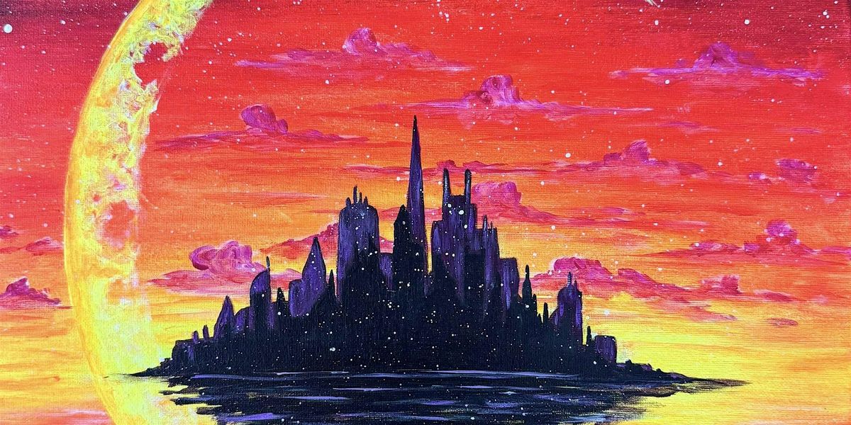 Lunar City - Paint and Sip by Classpop!™, 13 June | Event in West Chester | AllEvents