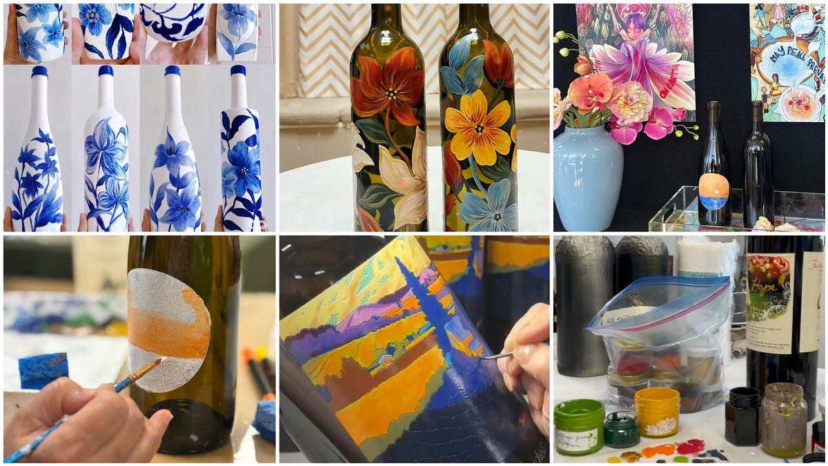 Paint  My Wine: Your bottle Your Canvas, 17 May | Event in San Jose | AllEvents