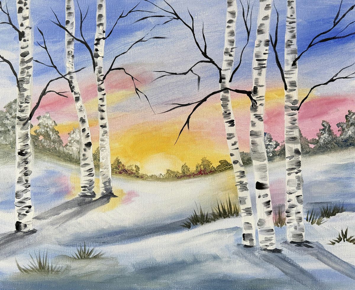 Creative Canvas with Sue- Winter Glow, 16 December | Event in Paw Paw | AllEvents