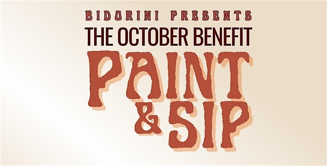 TheOctoberBenefit: Paint & Sip, 18 October | Event in Bloomfield | AllEvents