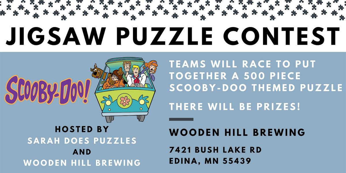 SCOOBY-DOO Themed Team Jigsaw Puzzle Contest at Wooden Hill Brewing - July, 7 July | Event in Edina | AllEvents