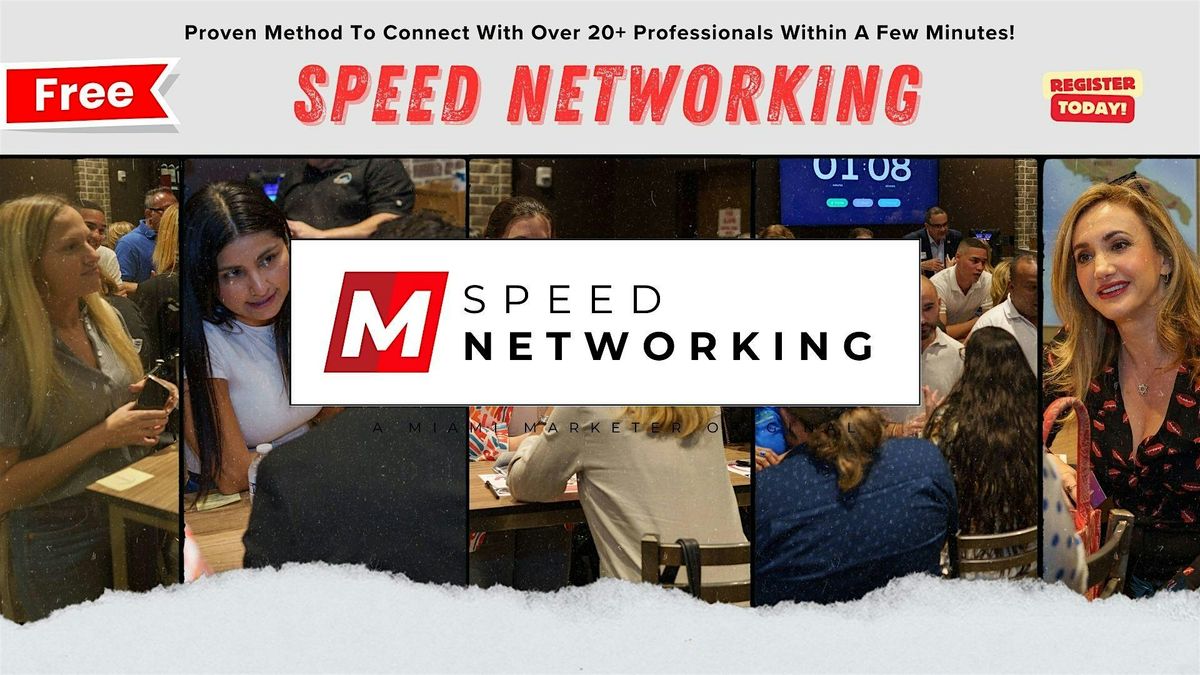 Speed Networking (Coconut Grove), 25 June | Event in Miami | AllEvents