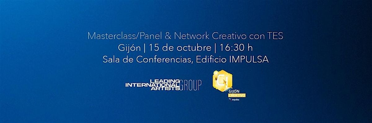 MASTERCLASS/PANEL & NETWORK CREATIVO CON TES (Maluma y J. Balvin), 15 October | Event in Gijón | AllEvents